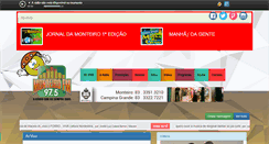 Desktop Screenshot of monteirofm.com.br